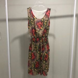 Floral summer dress